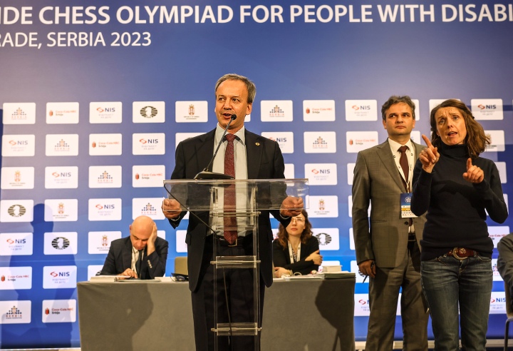 Chess Olympiad 2022: FIDE President Arkady Dvorkovich Officially Hands Over  Hosting Rights to India - News18