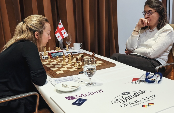 FIDE Women's Grand Prix: Harika held to draw by Abdumalik in round 7