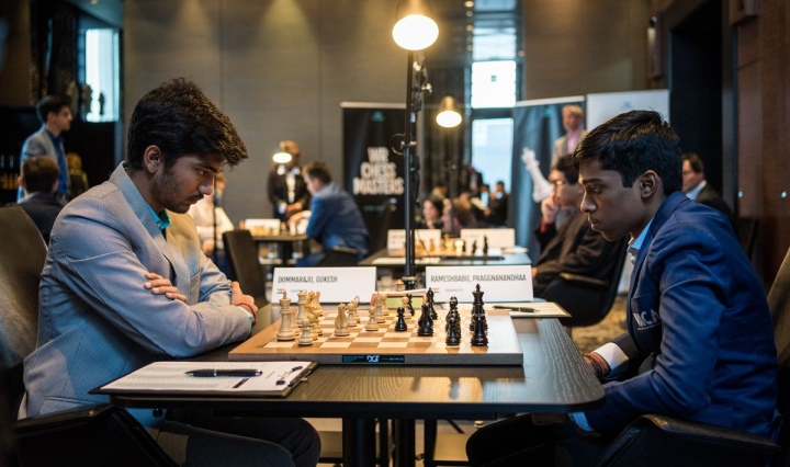 Final moments of Ian Nepomniachtchi vs D.Gukesh