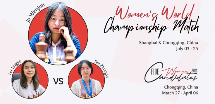 Women's Candidates Final: Lei Tingjie and Tan Zhongyi face off in Chongqing, China