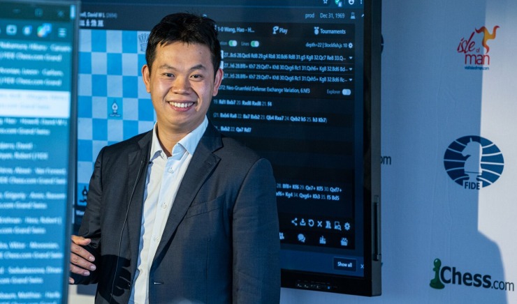 FIDE chess.com Grand Swiss: Wang wins