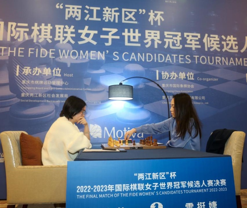 Fortune favours the brave: Tan Zhongyi draws first blood in Women's Candidates Final