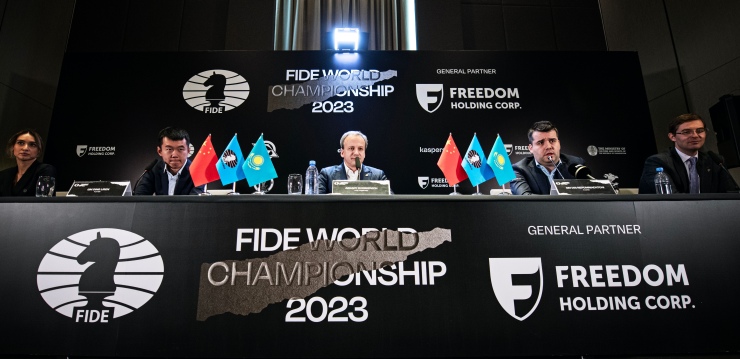 Press Conference after Game 3  2023 FIDE World Championship Match