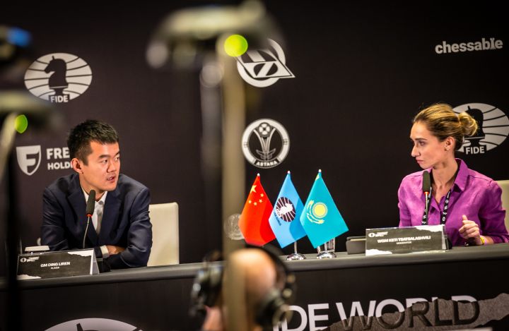 FIDE - International Chess Federation - Ian Nepomniachtchi: A tie-break is  always some sort of a lottery, especially after a fourteen-game match.  Probably my opponent made less mistakes, so that's it. #NepoDing