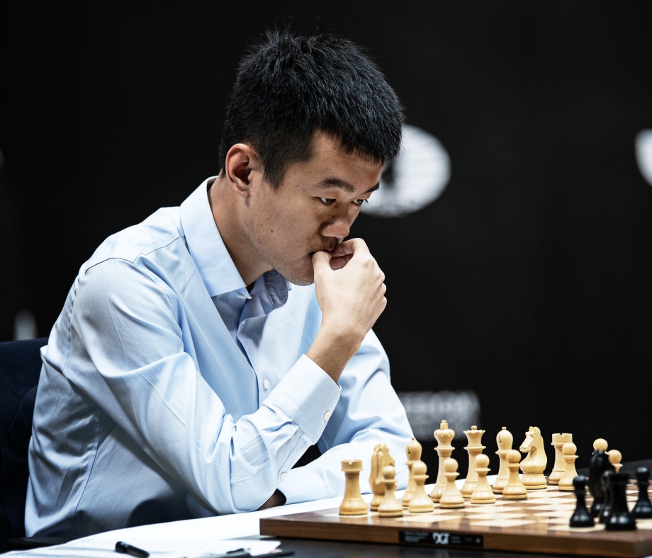 International Chess Federation on X: Ian Nepomniachtchi prevails against  Ding Liren in 29 moves and three and a half hours to seize the lead by  1½-½. #NepoDing 📷: Stev Bonhage  /