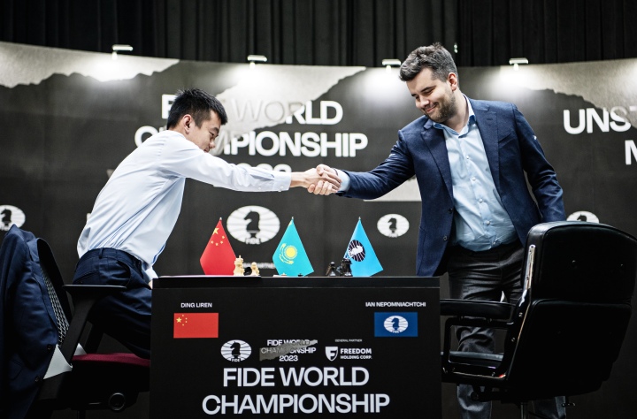 World Chess Championship 2023  Ian Nepomniachtchi vs Ding Liren