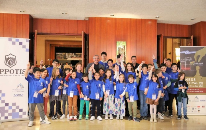 2023 FIDE World School Chess Championship kicks off in the Rodos Palace  Hotel