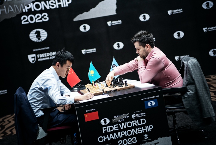 World Chess Championship 2023, Ian Nepomniachtchi vs Ding Liren