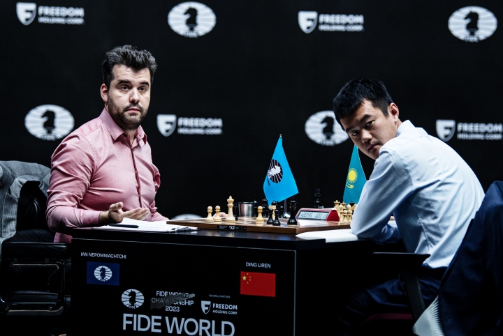 World Chess Championship 2023 Game 12 As It Happened: Ding Liren