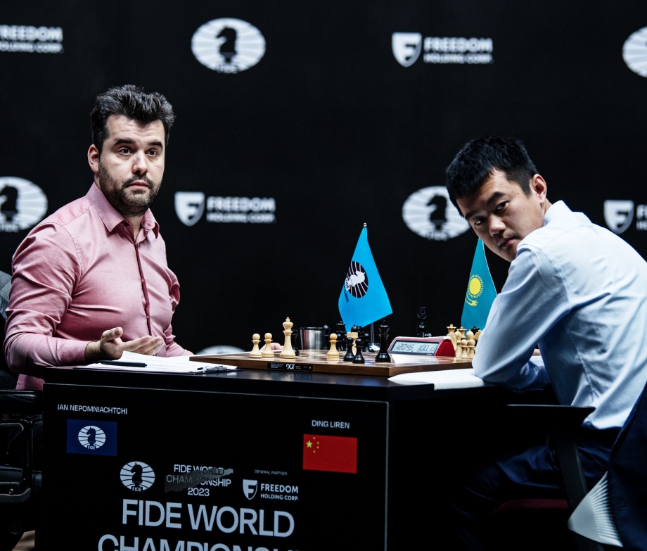 Ding Holds Nepomniachtchi To Draw In Game 3 