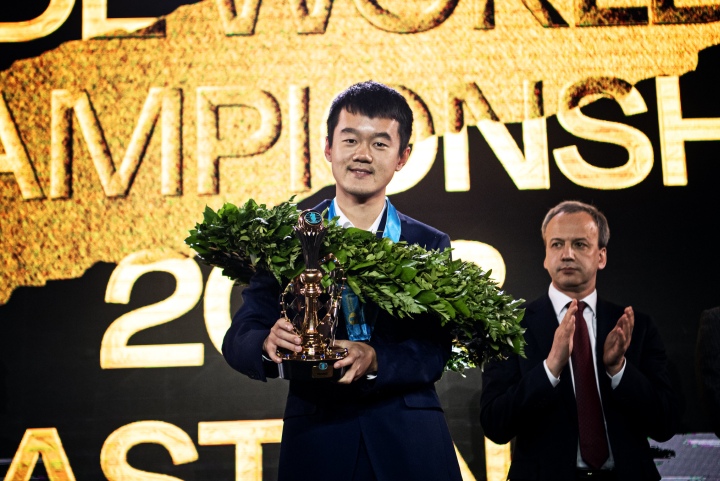 Ding Liren crowned World Champion