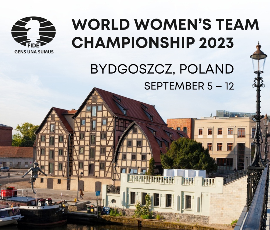 Polska będzie gospodarzem Drużynowych Mistrzostw Świata Kobiet FIDE 2023