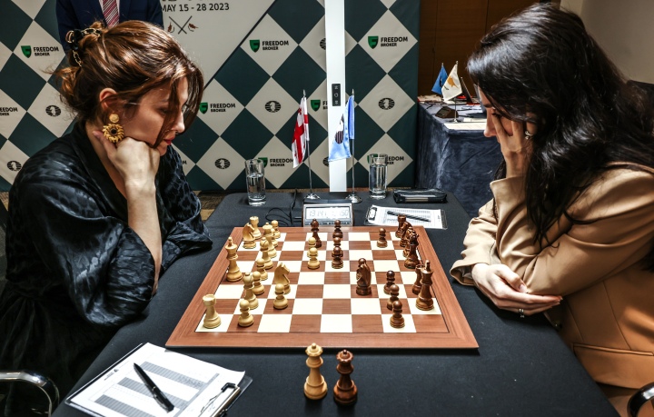 WGP Round 5: Dzagnidze wins; Goryachkina and Dronavalli still lead