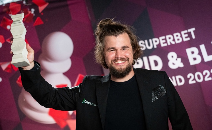 Chess: Magnus Carlsen wins 2023 Superbet Rapid & Blitz Poland