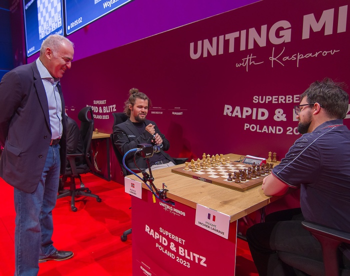 Chess: Magnus Carlsen wins 2023 Superbet Rapid & Blitz Poland