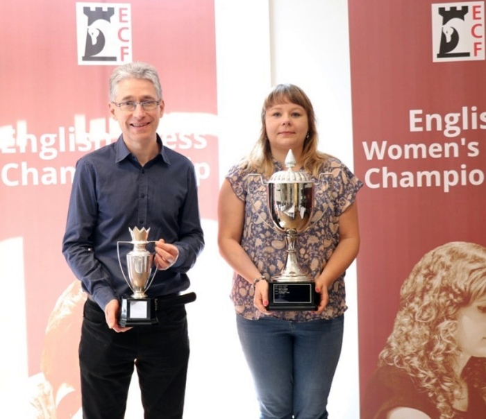 English Championship: Michael Adams and Katarzyna Toma clinch titles
