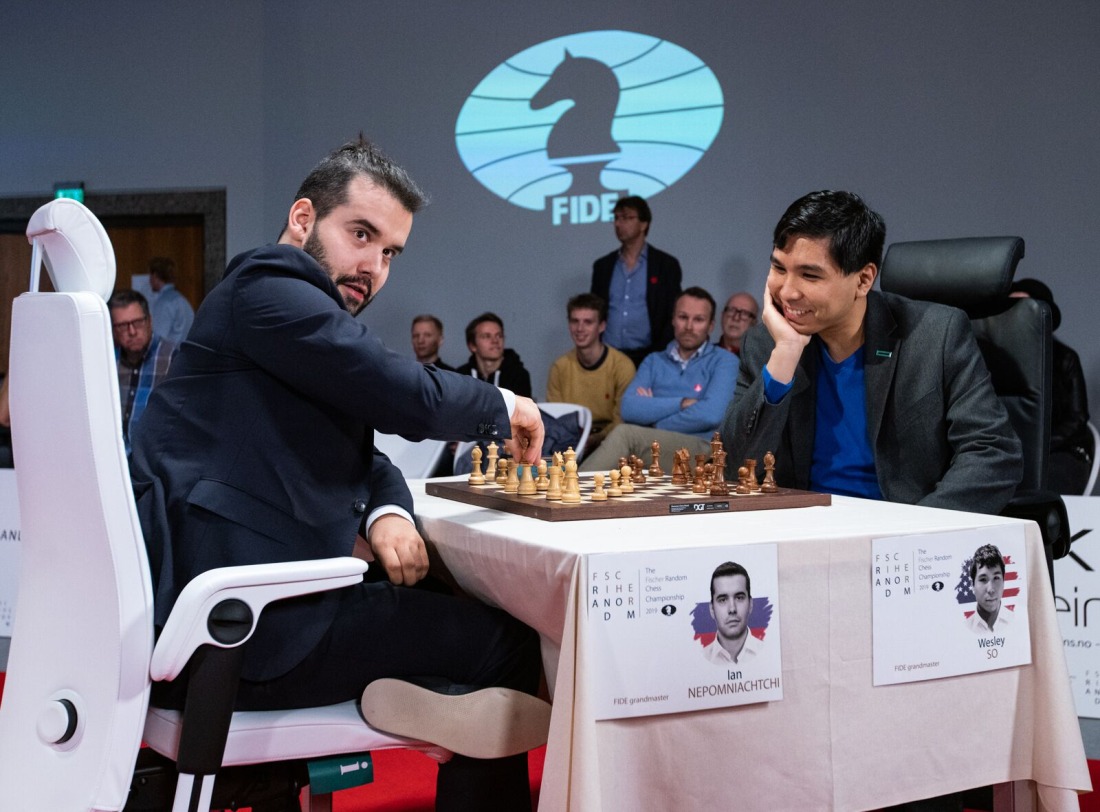 Wesley So is the first official Fischer Random World Champion