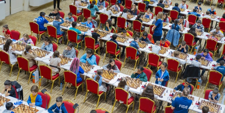 Winners crowned at FIDE World Rapid U8-18 2023 in Batumi