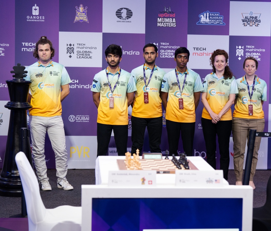 Global Chess League unveils its official logo