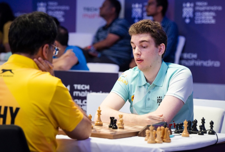 ChessBase India on X: Grandmaster Daniil Dubov, after Chingari Gulf Titans  won a crucial match against Ganges Grandmasters: I'm very proud of my  team, we came a long way!  / X