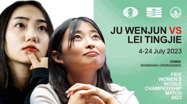 The 2023 Women World Chess Championship - Game 7 // Lei tingjie vs Ju  Wenjun (Draw) 