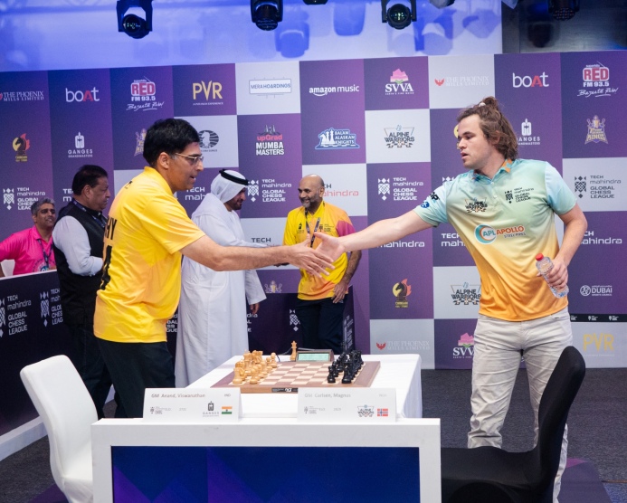 Master class: D Gukesh gets tips from Viswanathan Anand