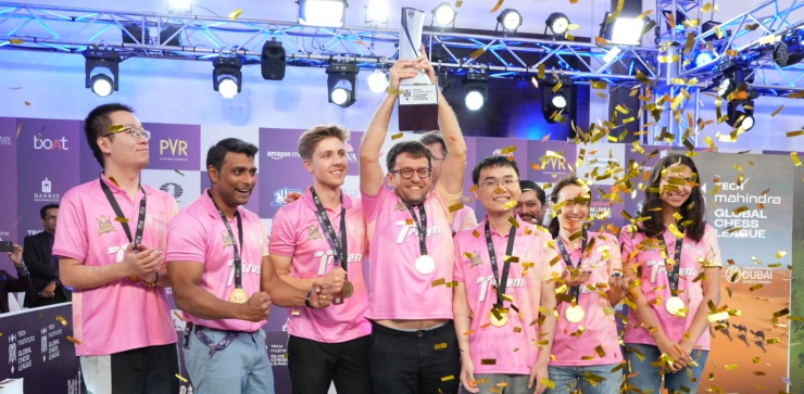 Triveni Continental Kings win the inaugural Global Chess League