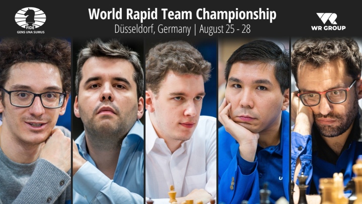 Magnus Carlsen to play in the FIDE World Rapid & Blitz Championships