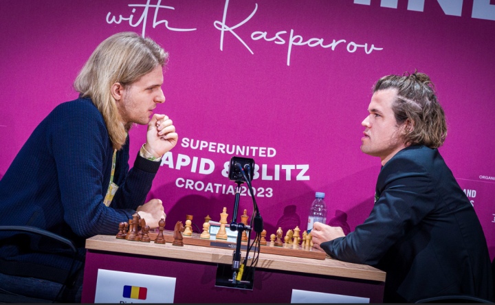 Gukesh vs Magnus Carlsen, Superunited Rapid