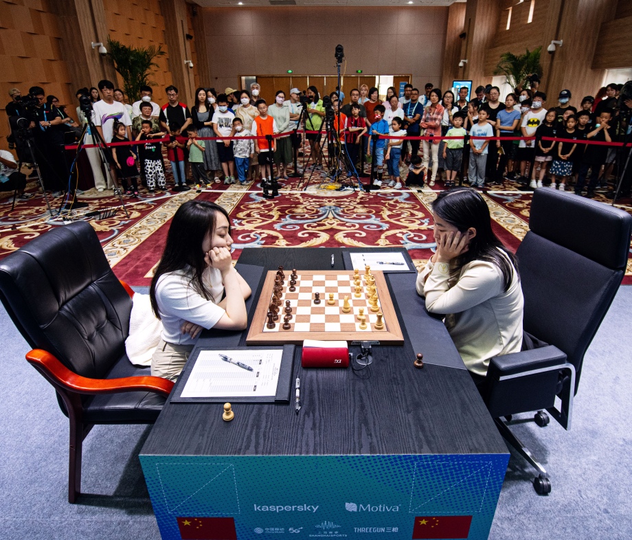 Game 2: Lei Tingjie takes initiative once again but Ju holds her to a draw  - Milan Dinic