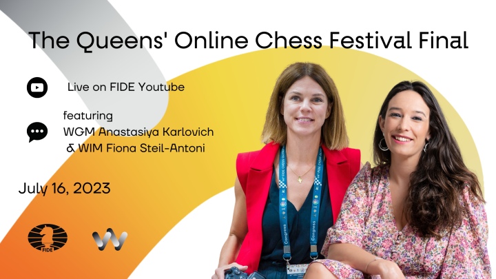 FIDE Commission for Women's Chess on X: Queens' Chess Festival: Last call  for registration Registration deadlines for 2023 edition of the Queens'  Festival are approaching fast! Girls and women with or without