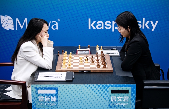 The 2023 Women World Chess Championship - Game 7 // Lei tingjie vs Ju  Wenjun (Draw) 