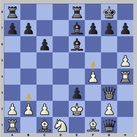 chess24 - Daniil Dubov plays the stunning 19.Qxg6!! and