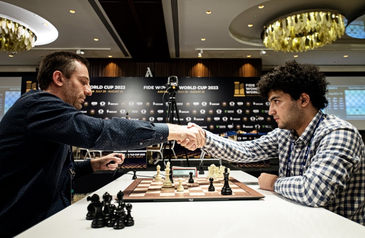 FIDE World Cup 2023 Round 2 Tiebreaks: Grischuk and Lagno