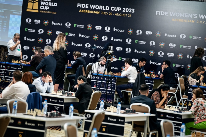 FIDE Women's World Cup 2021, Round 2 - Game 1