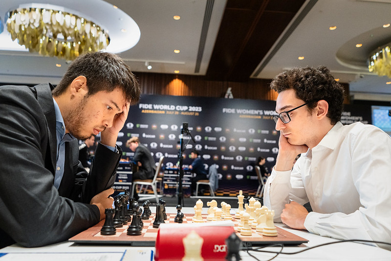 Chess World Cup 2023 — Magnus Carlsen RESIGNS against Vincent