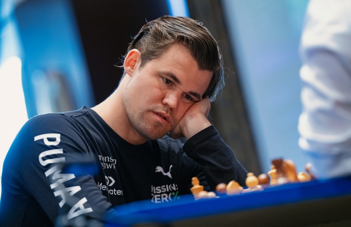 Magnus Carlsen – Vincent Keymer, FIDE World Cup 2023 round 4