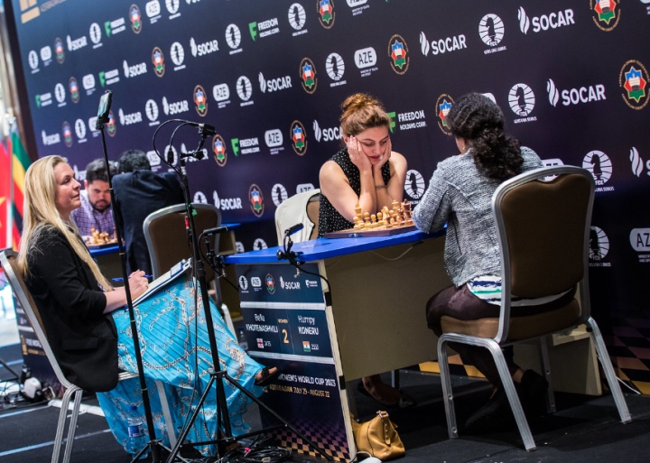 World Cup Round 4 Tiebreaks: Hikaru Nakamura and Ju Wenjun are out