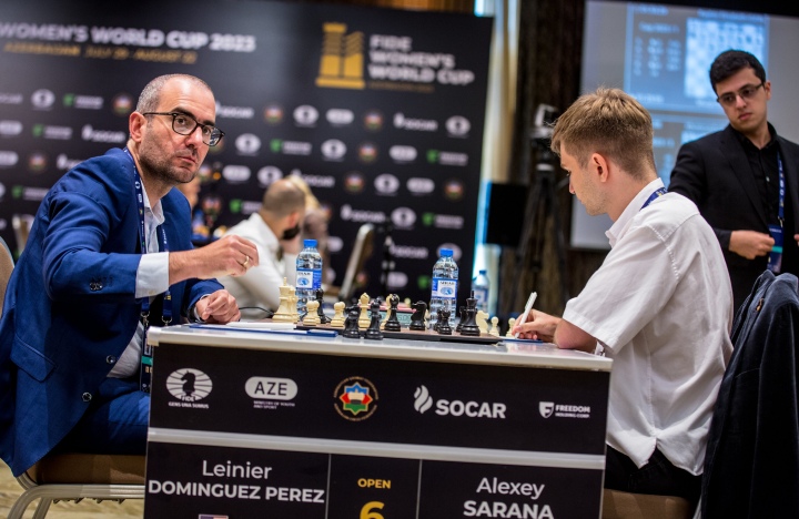 Tiebreaks last six hours at the FIDE World Cup in Baku