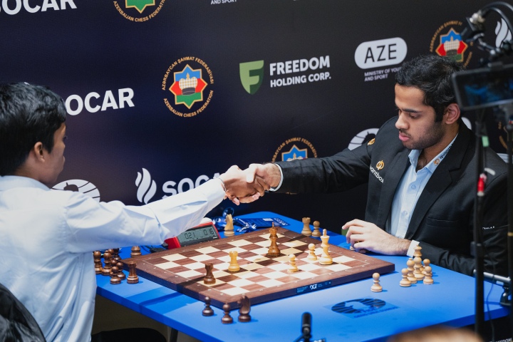 Praggnanandhaa vs Carlsen, Chess World Cup 2023 Final Highlights: Pragg,  Carlsen settle for draw in Game 1