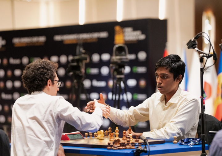 Praggnanandhaa triumphs in intense tie-breaker, earns semifinal place in  FIDE World Cup 2023