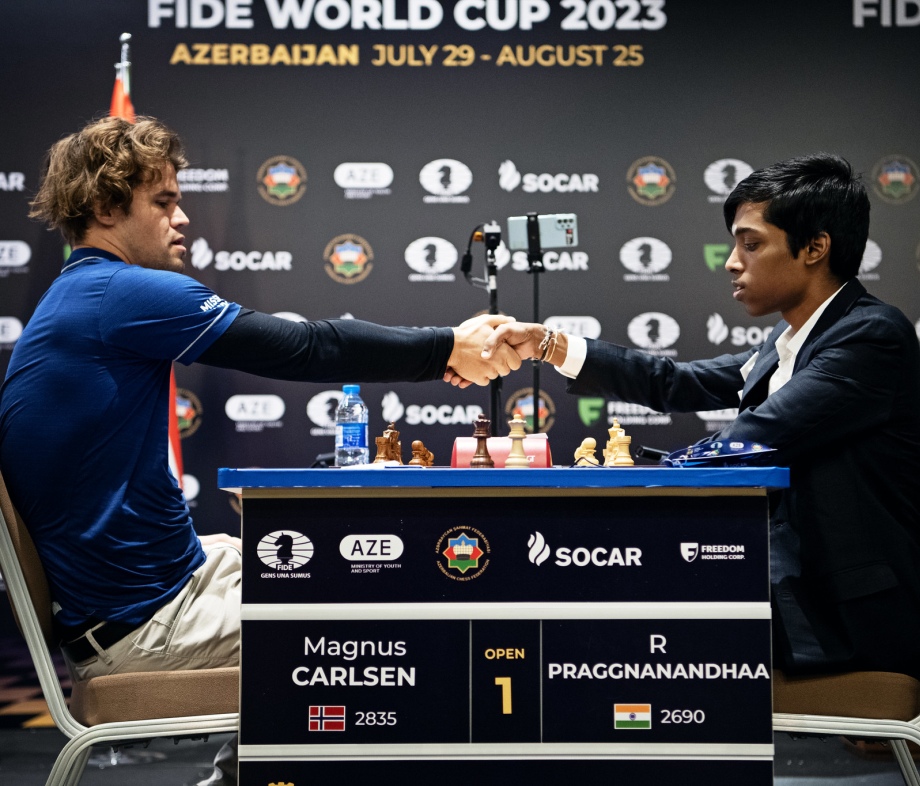 FIDE World Cup Round 6 Game 1: Goryachkina wins, Caruana makes a