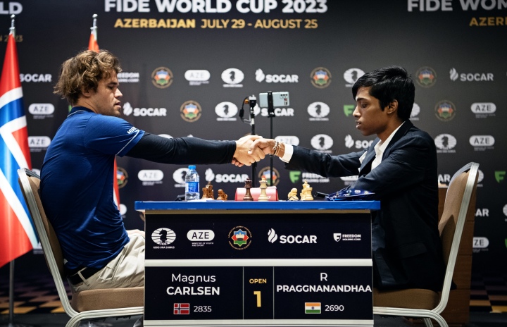 R Praggnanandhaa vs Magnus Carlsen: All you need to know about FIDE World  Cup summit clash