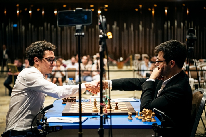 Baku World Chess Cup: Fabiano Caruana wins match for third place