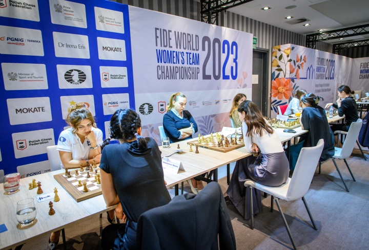 FIDE World Women's Team Championship R1-2: Brilliant Start By Favorite  Russia 