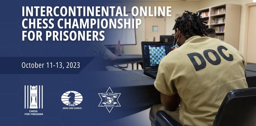 Intercontinental Online Chess Championship for Prisoners: Registration deadline extended
