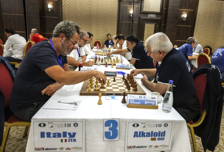 International Chess Federation on X: England triumphed in both 50+ and 65+  sections in the FIDE World Senior Team Championships that finished today in  Acqui Terme, Italy.👏 50+ 🥇 England 1 🥈