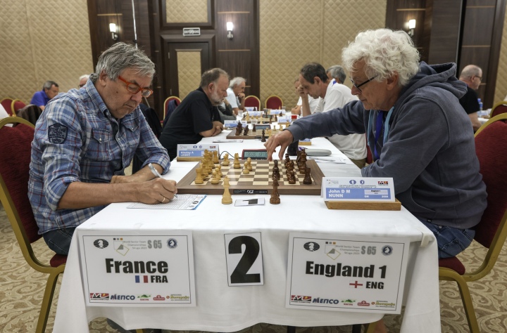 International Chess Federation on X: England triumphed in both 50+ and 65+  sections in the FIDE World Senior Team Championships that finished today in  Acqui Terme, Italy.👏 50+ 🥇 England 1 🥈