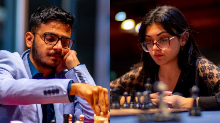 World Junior Rapid Chess Champions: Raunak and Govhar