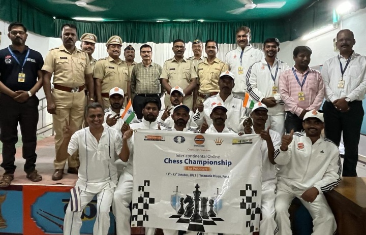 Indian Youth Prisoners win Intercontinental Online Chess